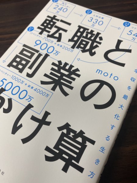 書評：2020年代を生きるビジネスパーソンのサバイバル術　転職と副業のかけ算／著・moto